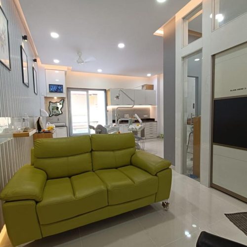 Bright detnal Foundation waiting area
